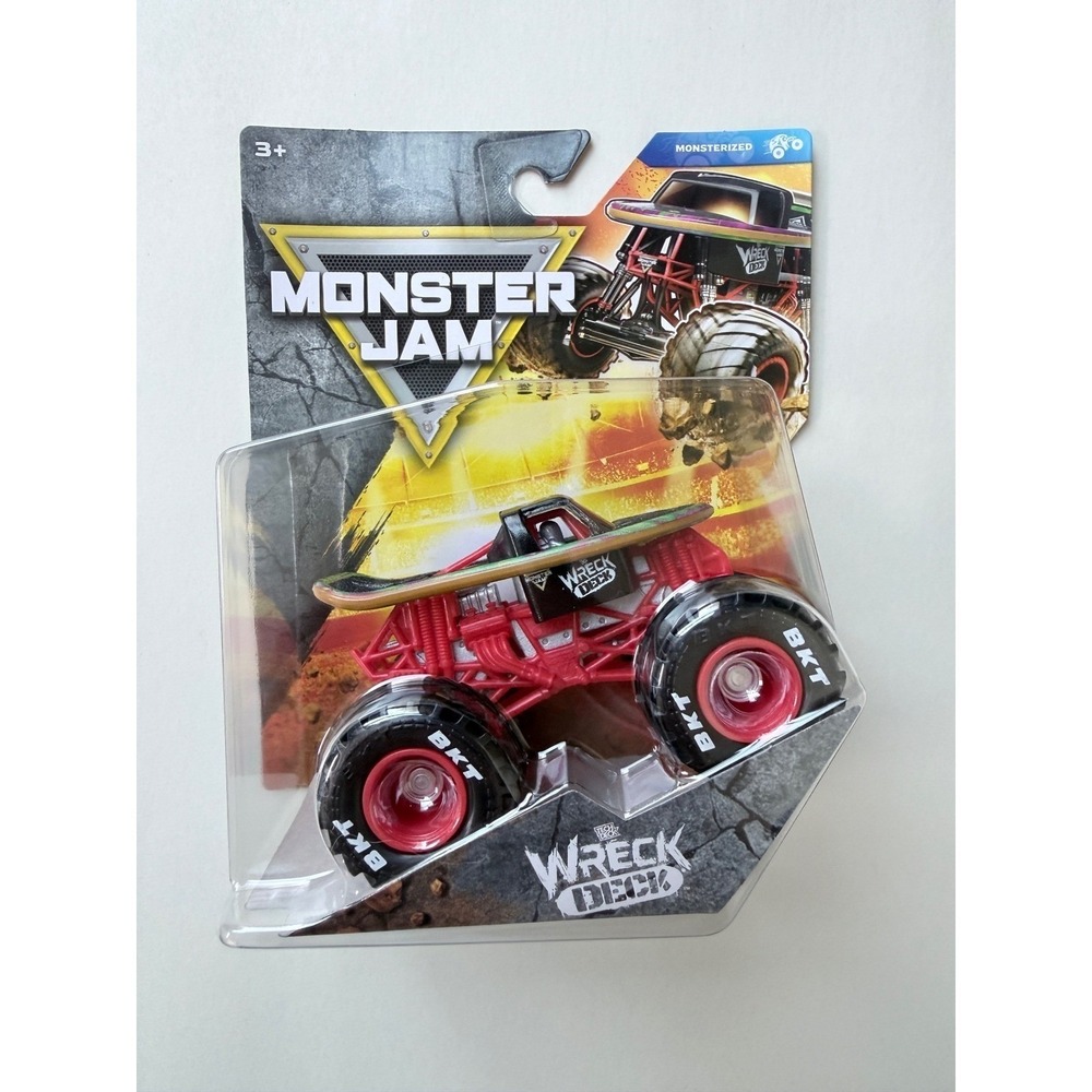 Monster Jam Wreck Deck Monster Truck 1:64 Scale Series 45 Spin Master New
